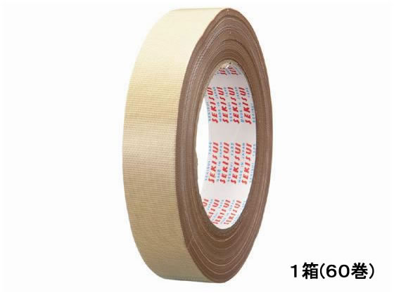 【マラソン限定★2,000円クーポン＆ポイント2倍】送料無料 セキスイ 布テープ 25mm×25m 60巻 No.600 布ガムテープ テープ ガム 布テープ ガムテープ 布 茶 黄土 布テープ ガムテープ 粘着テープ 梱包