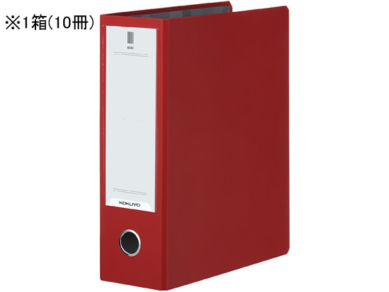 【文芸批評服従で100円OFF引き換え証】コクヨ 熱電子管整理保存用具NEOS A4タテ とじ厚80粍 カーマインレッド 10冊 導管整理保存用具 2つ穴整理保存用具 両開き 書きもの整理保存用具 Ａ４ 両開き導管整理保存用具 導管式整理保存用具
