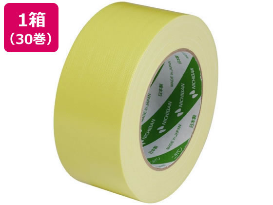 【マラソン限定★ポイント2倍】送料無料 ニチバン 布粘着テープ 50mm×25m 黄 30巻 102N2-50 布ガムテープ テープ ガム 布テープ ガムテープ 布 50mm 25m 布テープ ガムテープ 粘着テープ 梱包