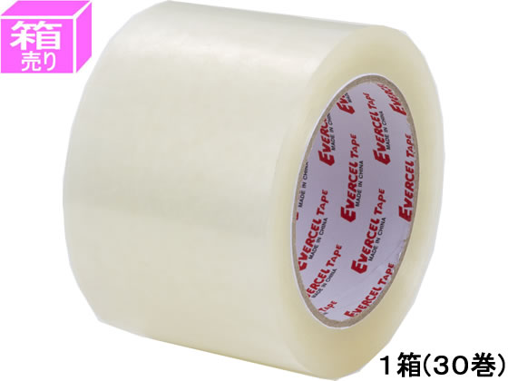 セキスイ エバーセルOPPテープ 90μ 75mm×50m 透明 30巻 830NEV