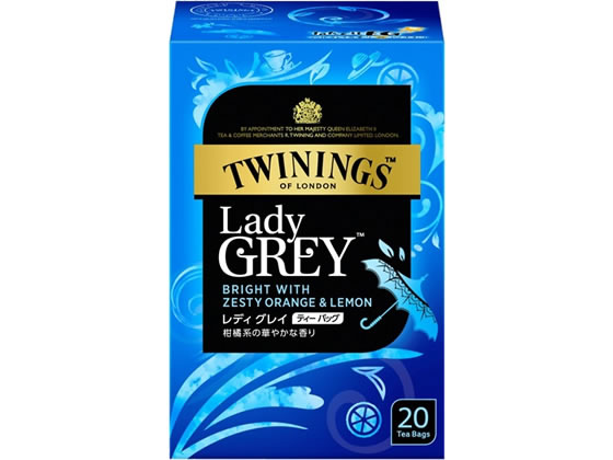 楽天市場】トワイニング ティーバッグ レディグレイ(2.1g*20袋入