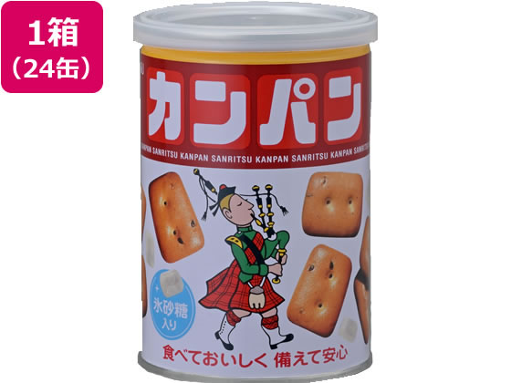 三立製菓/缶入りカンパン 100g&times;24缶