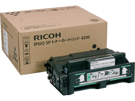 【マラソン限定★2,000円クーポン＆ポイント2倍】リコー IPSiO SP トナーカートリッジ 4200 308534 リコー ＲＩＣＯＨモノクロ レーザープリンタ トナーカートリッジ インク
