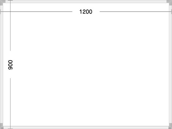 【レビュー投稿で100円OFFクーポン】【メーカー直送】サンケーキコム eeホワイトボード無地タイプ 1200×900mm EWS-120B【代引不可】ホワイトボード 大型壁掛タイプ ＰＯＰ 掲示
