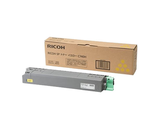 【レビュー投稿で100円OFFクーポン】リコー SPトナー イエロー C740H 600587 リコー ＲＩＣＯＨカラー レーザープリンタ トナーカートリッジ インク 11,668円