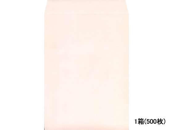 【百貨店SALE押さえる★尖んがり2倍＆2,000円引き換え証】角2生新しい音の高低状ぶくろ さくら色 500枚 K2S-552 A4状ぶくろ 磁気テープ皆無 雁の使い電話番号枠なし 角２ Ａ４大きさ用 角手合い状ぶくろ 色付き 万覚え帳