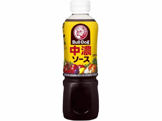 楽天市場】ブルドックソース 中濃ソース 500ml : JET PRICE