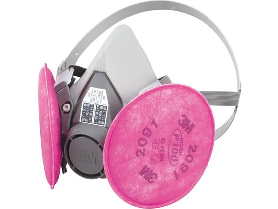 楽天市場】3M（スリーエム） アスベストマスク 防塵マスク 6000/2091