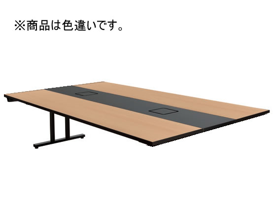 【マラソン限定★2,000円クーポン＆ポイント2倍】【メーカー直送】Garage デスクNS フリーアドレスデスク W2400 増設 白 698223【代引不可】【組立・設置・送料無料】幅 フリーアドレスデスク オフィスデスク 事務机 オフィス家具