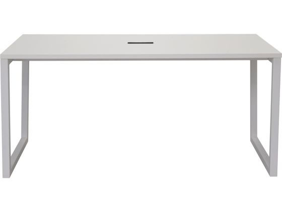【レビュー投稿で100円OFFクーポン】【メーカー直送】アールエフヤマカワ リスムミーティングテーブル W1500×D750 ホワイト×白脚【代引不可】【お客様組立】正方形 長方形 ミーティングテーブル 会議用テーブル 長机 オフィス家具