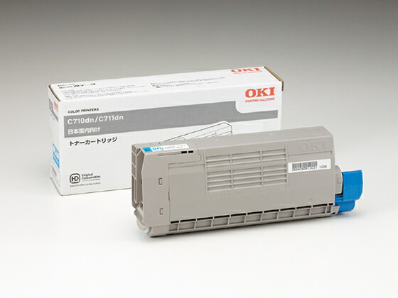 【マラソン限定★ポイント2倍】【お取り寄せ】OKI トナーカートリッジ シアン 約5500枚 TNR-C4GC1 沖データ ＯＫＩ レーザープリンタ トナーカートリッジ インク
