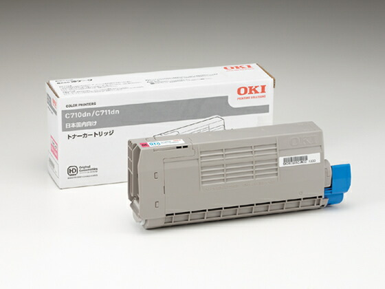 【マラソン限定★ポイント2倍】【お取り寄せ】OKI トナーカートリッジ マゼンタ 約5500枚 TNR-C4GM1 沖データ ＯＫＩ レーザープリンタ トナーカートリッジ インク