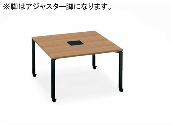 【マラソン限定★ポイント2倍】【メーカー直送】コクヨ ワークフィット Std両面 W1200D1200 ラスティック×黒脚 アジャスタ【代引不可】【組立・設置・送料無料】幅 フリーアドレスデスク オフィスデスク 事務机 オフィス家具