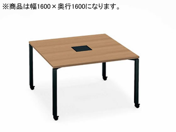 【レビュー投稿で100円OFFクーポン】【メーカー直送】コクヨ ワークフィット Std両面 W1600D1600 ラスティック×黒脚キャスター【代引不可】【組立・設置・送料無料】幅 フリーアドレスデスク オフィスデスク 事務机 オフィス家具
