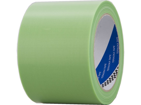 【マラソン限定★ポイント2倍】寺岡製作所 Pカットテープ 若葉 幅75mm&times;25m 24巻 No.4140 緑 養生テープ ガムテープ 粘着テープ 梱包｜ココデカウ