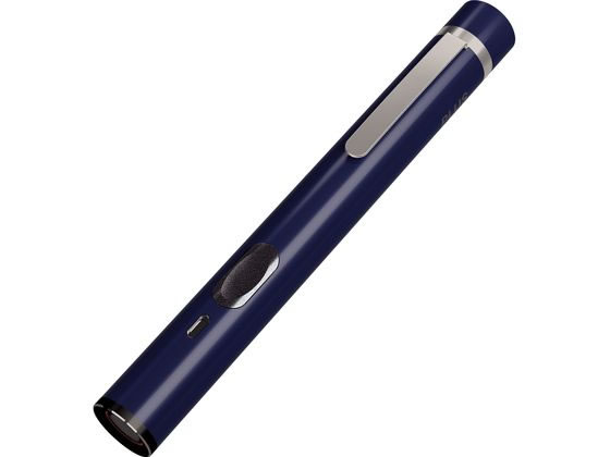 【レビュー投稿で100円OFFクーポン】プラス レーザーポインタ Premium Line ネイビー PL-R110BL 指示棒 レーザーポインター ＰＣ パソコン 家電