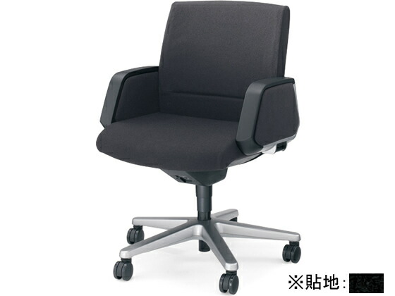 メーカー直送 コクヨ マネージメントチェアー3 ローバック パネル肘 布 ブラック 代引不可 組立 設置 送料無料 Siteleco Fr