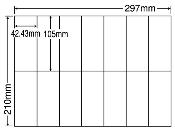 【レビュー投稿で100円OFFクーポン】【メーカー直送】NANA ラベルシールナナコピーA4 14面 再剥離 500シート C14QF【代引不可】まとめ買い 業務用 箱売り 箱買い ケース買い マルチプリンタ対応ラベルシール 粘着ラベル用紙