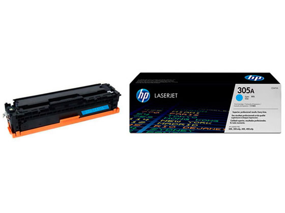 【マラソン限定★ポイント2倍】【お取り寄せ】HP 305A トナーカートリッジ シアン CE411A ヒューレットパッカード ＨＰカラー レーザープリンタ トナーカートリッジ インク｜ココデカウ
