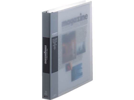 楽天市場】（4546-1013）マガジンファイル A4 W（6冊用） 入数：1冊