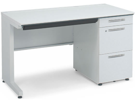 【レビュー投稿で100円OFFクーポン】【メーカー直送】コクヨ iSデスク 片袖デスク A4タイプ W1100×D700 ホワイト【代引不可】【組立・設置・送料無料】片袖机 スチールデスク ワゴン オフィスデスク 事務机 オフィス家具