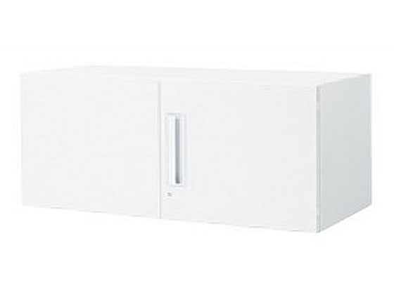 【マラソン限定★ポイント2倍】【メーカー直送】コクヨ エディア 上置き 両開き H400 ホワイト BWU-S19SAWN【代引不可】【組立・設置・送料無料】両開き書庫 スチールキャビネット ロッカー オフィス家具｜ココデカウ
