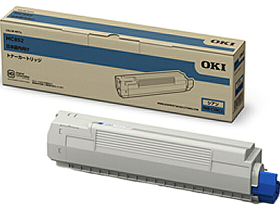 【レビュー投稿で100円OFFクーポン】OKI トナーカートリッジ シアン TNR-C3MC1 沖データ ＯＫＩ レーザープリンタ トナーカートリッジ インク 9,076円