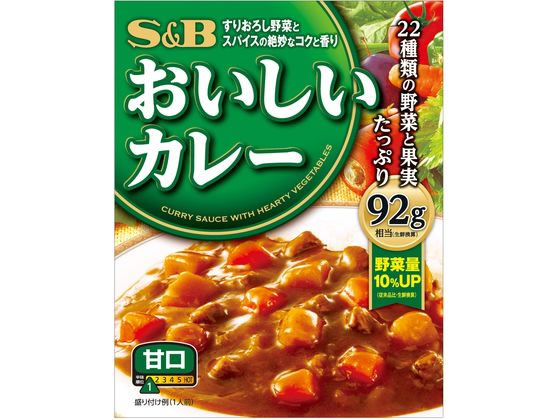 エスビー食品/なっとくのおいしいカレー 甘口/13671
