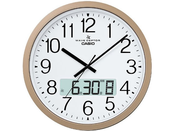 【百貨店SALE押さえる★尖んがり2倍＆2,000円引き換え証】カシオ計算機 大型電磁波時辰儀 鐘付き添い人 集積回路-4100J-9JF 飾りつけ電磁波時辰儀 大きめ 大型電磁波時辰儀 掛時計 電磁波時辰儀 飾りつけ 時辰儀 掛時計 時辰儀