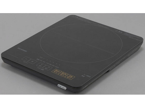 【マラソン限定★ポイント2倍】アイリスオーヤマ 薄型IHコンロ 1400W IHC-T43-B ＩＨコンロ ホットプレート グリル鍋 ＩＨ調理器 キッチン家電 調理家電｜ココデカウ