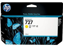 【マラソン限定★ポイント2倍】HP HP727インクカートリッジ イエロー 130ml B3P21A ヒューレットパッカード ＨＰイエロー インクジェットカートリッジ インクカートリッジ トナー｜ココデカウ