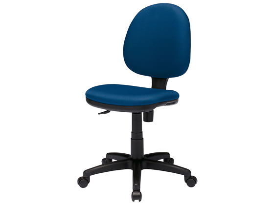 【レビュー投稿で100円OFFクーポン】【メーカー直送】サンワサプライ オフィスチェア ブルー SNC-T150BL【代引不可】【お客様組立】肘なし 布張りチェア オフィスチェア オフィス家具