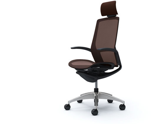 【レビュー投稿で100円OFFクーポン】【メーカー直送】オカムラ フィノラ エクストラハイバック 座メッシュ デザイン肘Dブラウン C74ABR【代引不可】【組立・設置・送料無料】肘付き 固定肘タイプ メッシュチェア オフィスチェア オフィス家具