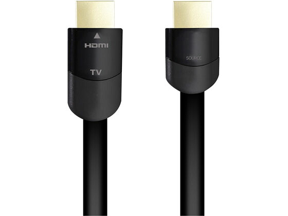 【レビュー投稿で100円OFFクーポン】【お取り寄せ】エレコム 長尺HDMIケーブル 4K2K対応 10m DH-HDLMN10BK ハイスピード ＨＤＭＩケーブル ケーブル 電源タップ 配線パーツ 家電