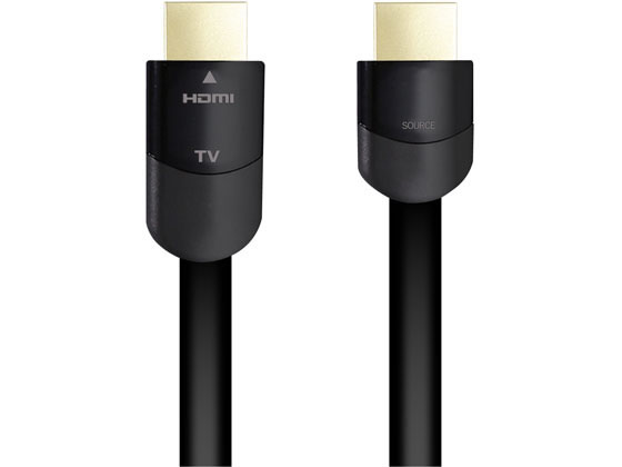 【レビュー投稿で100円OFFクーポン】【お取り寄せ】エレコム 長尺HDMIケーブル 4K2K対応 15m DH-HDLMN15BK ハイスピード ＨＤＭＩケーブル ケーブル 電源タップ 配線パーツ 家電