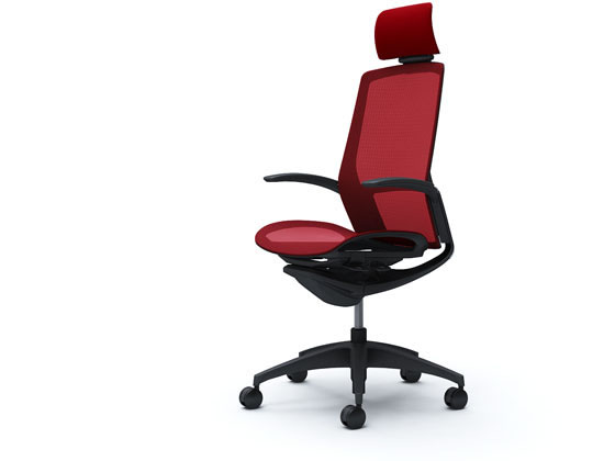 【レビュー投稿で100円OFFクーポン】【メーカー直送】オカムラ フィノラ エクストラハイバック 座メッシュ アジャスト肘 レッド C78AMR【代引不可】【組立・設置・送料無料】肘付き 可動肘タイプ メッシュチェア オフィスチェア オフィス家具
