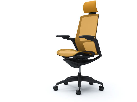 【レビュー投稿で100円OFFクーポン】【メーカー直送】オカムラ フィノラ エクストラハイバック 座メッシュ デザイン肘 イエロー C74AMR【代引不可】【組立・設置・送料無料】肘付き 固定肘タイプ メッシュチェア オフィスチェア オフィス家具