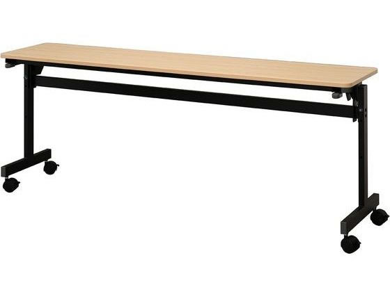 【マラソン限定★ポイント2倍】【メーカー直送】アール・エフ・ヤマカワ シンプルフォールディングテーブルIII W1800&times;D400【代引不可】【お客様組立】フラップテーブル 折りたたみテーブル 長机 会議用テーブル オフィス家具｜ココデカウ