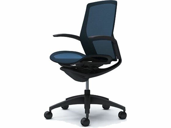 【レビュー投稿で100円OFFクーポン】【メーカー直送】オカムラ フィノラ ミドルバック 座メッシュ デザイン肘 Dブルー C741MR【代引不可】【組立・設置・送料無料】肘付き 固定肘タイプ メッシュチェア オフィスチェア オフィス家具