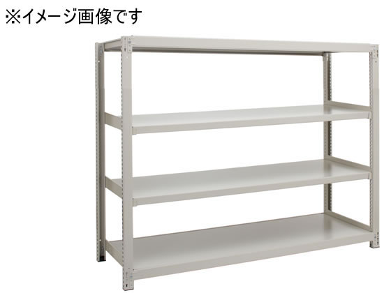 【マラソン限定★ポイント2倍】【メーカー直送】瀬戸内スチール 中量ラック5M 天地4段 単体IV H2100W1555【代引不可】【お客様組立】中量ラック スチールラック キャビネット ロッカー オフィス家具|ココデカウ