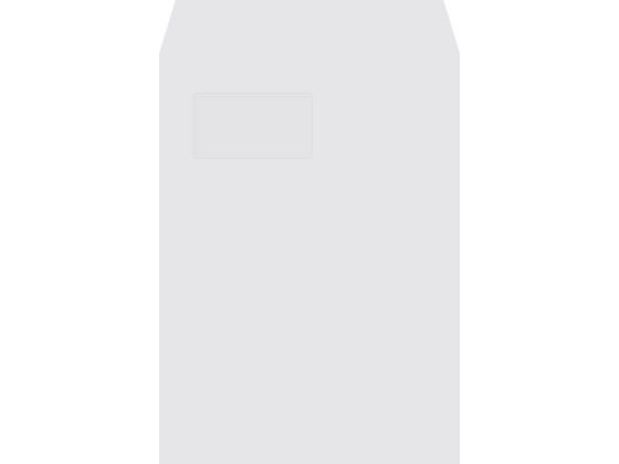 【マラソン限定★ポイント2倍】【メーカー直送】キングコーポレーション 角A4 グラシン窓明 100g スミ貼 Wホワイト 500枚【代引不可】情報漏えい対策封筒 特殊 大型封筒 ノート｜ココデカウ