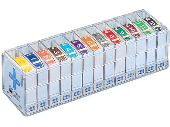 【レビュー投稿で100円OFFクーポン】【お取り寄せ】リヒトラブ カラー月ラベル M(ロールタイプ) 「0」~「12」 13箱 HK781Rコミ インデックスラベル ふせん メモ ノート