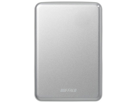 【マラソン限定★ポイント2倍】【お取り寄せ】バッファロー USB3.1アルミ&薄型HDD2TBシルバー HD-PUS2.0U3-SVD ハードディスク 外付けドライブ ＵＳＢメモリ パソコン 家電