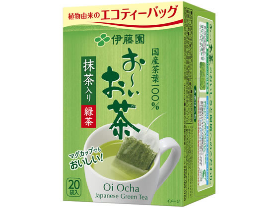 伊藤園/お～いお茶 エコティーバッグ 緑茶 20袋