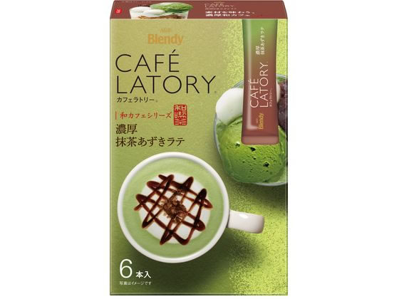 AGF ブレンディ カフェラトリー スティック 濃厚抹茶あずきラテ 6本