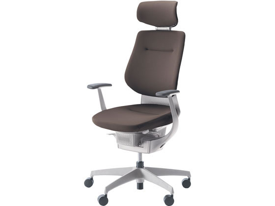 【レビュー投稿で100円OFFクーポン】【メーカー直送】コクヨ イング クッション・ヘッドレスト ホワイトシェル 樹脂脚ダークグレージュW【代引不可】【組立・設置・送料無料】肘付き 固定肘タイプ 布張りチェア オフィスチェア オフィス家具 76,661円