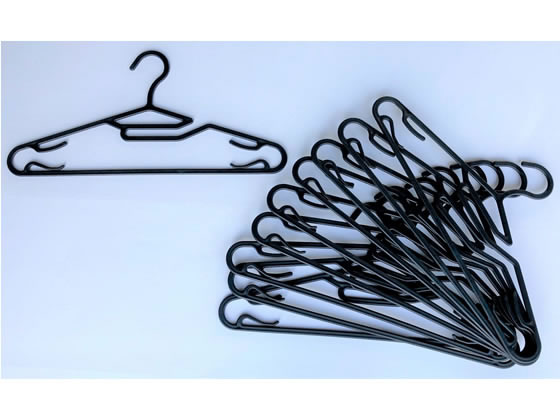楽天市場】国産ハンガー リバース ファミリー10本組 再生プラスチック
