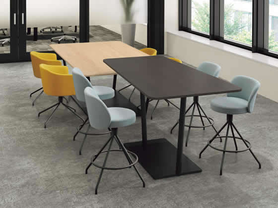 メーカー直送 コクヨ コーデ ミドルハイチェア ブラック固定脚座whグレー 背ソフトテラコッタ 代引不可 組立 設置 送料無料 Mergertraininginstitute Com