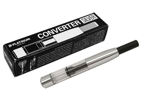 Platinum Fountain Pen Converter 700A - Silver