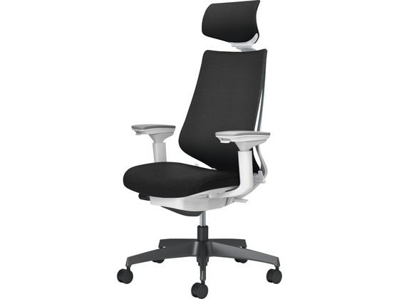 【マラソン限定★ポイント2倍】【メーカー直送】コクヨ チェア デュオラ2 ブラック脚 クッション ブラック【代引不可】【組立・設置・送料無料】肘付き 可動肘タイプ メッシュチェア オフィスチェア オフィス家具|ココデカウ